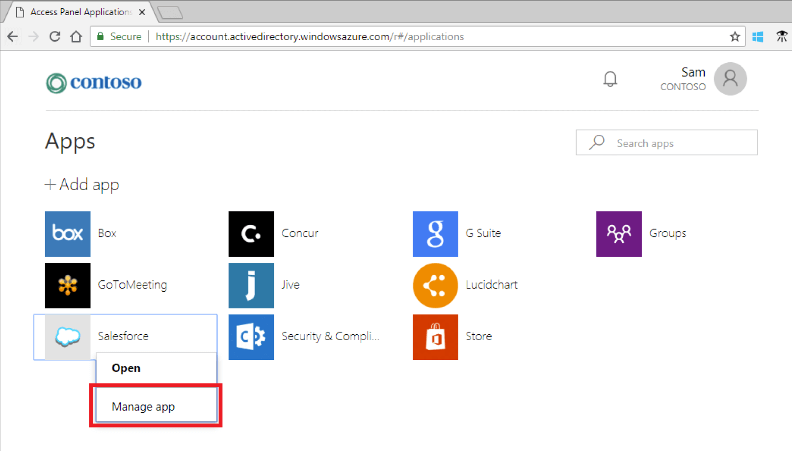 screenshot of Azure Active Directory External Identities